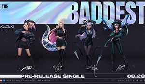 KDA女团新单曲《THE BADDEST》发布 今年推出首张专辑