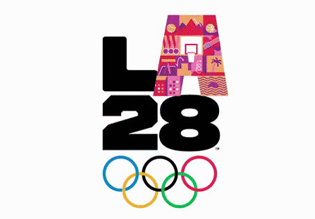 2028年洛杉矶奥运会和残奥会会徽公布 动态变化共26种组合