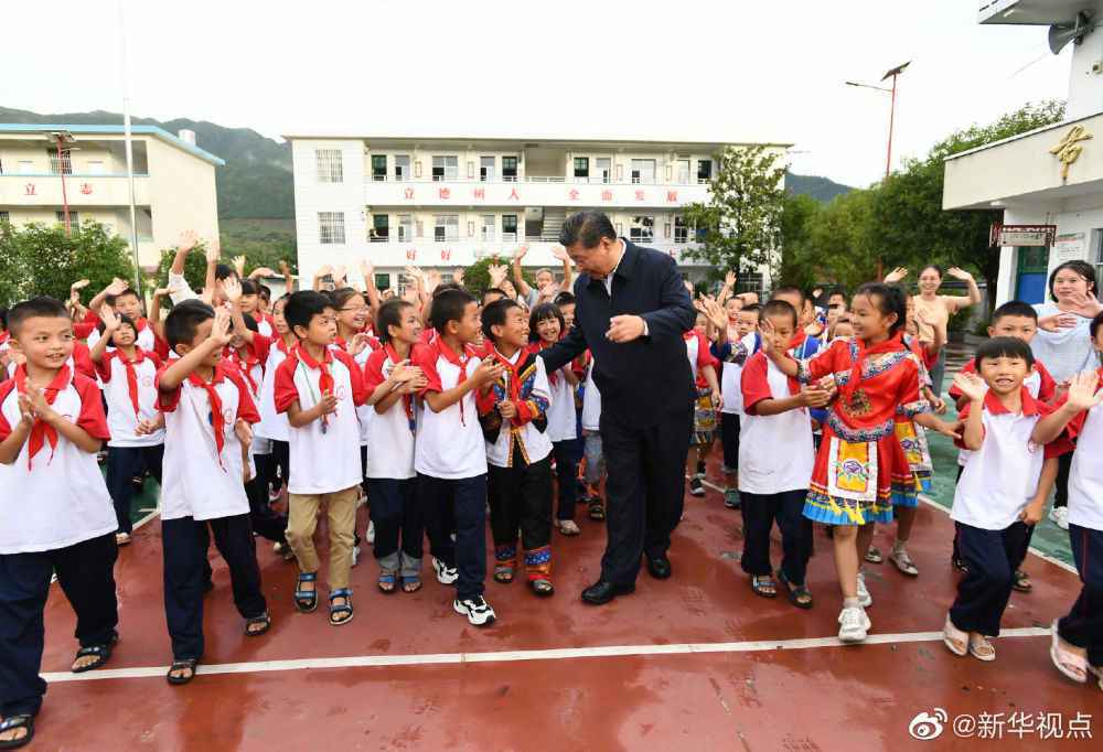 习近平：今天我到这里来，也是受教育