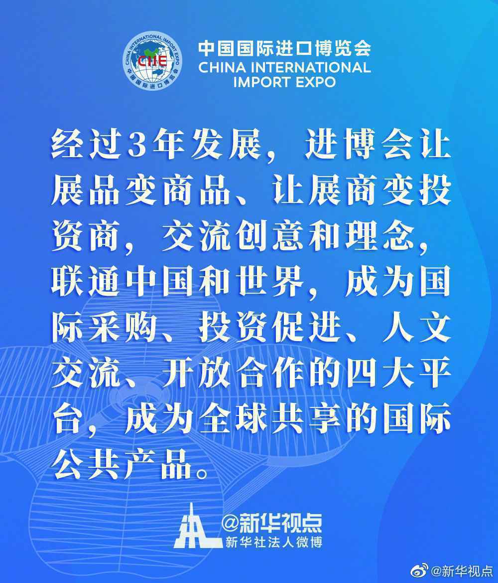 习近平主席在第三届进博会上的这些话掷地有声