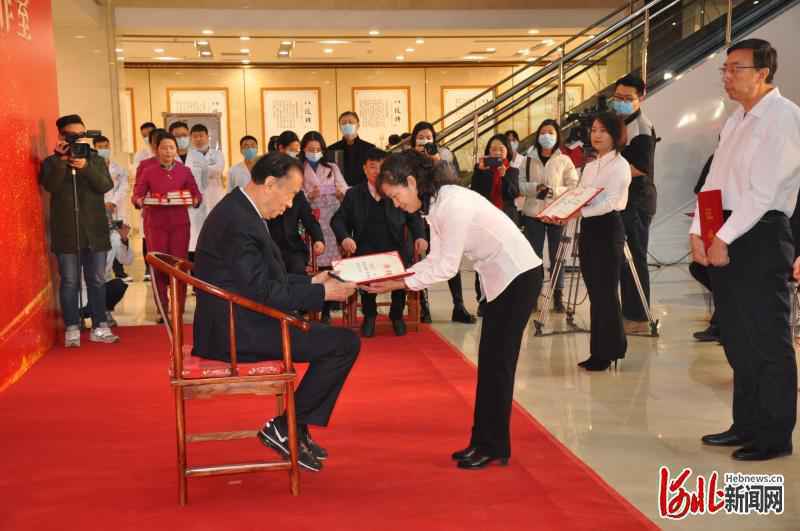 ​国医大师石学敏院士传承工作室落户石家庄市中医院