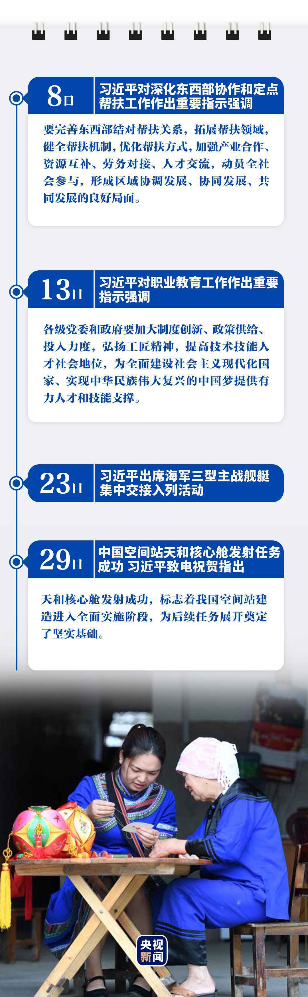 习近平的4月