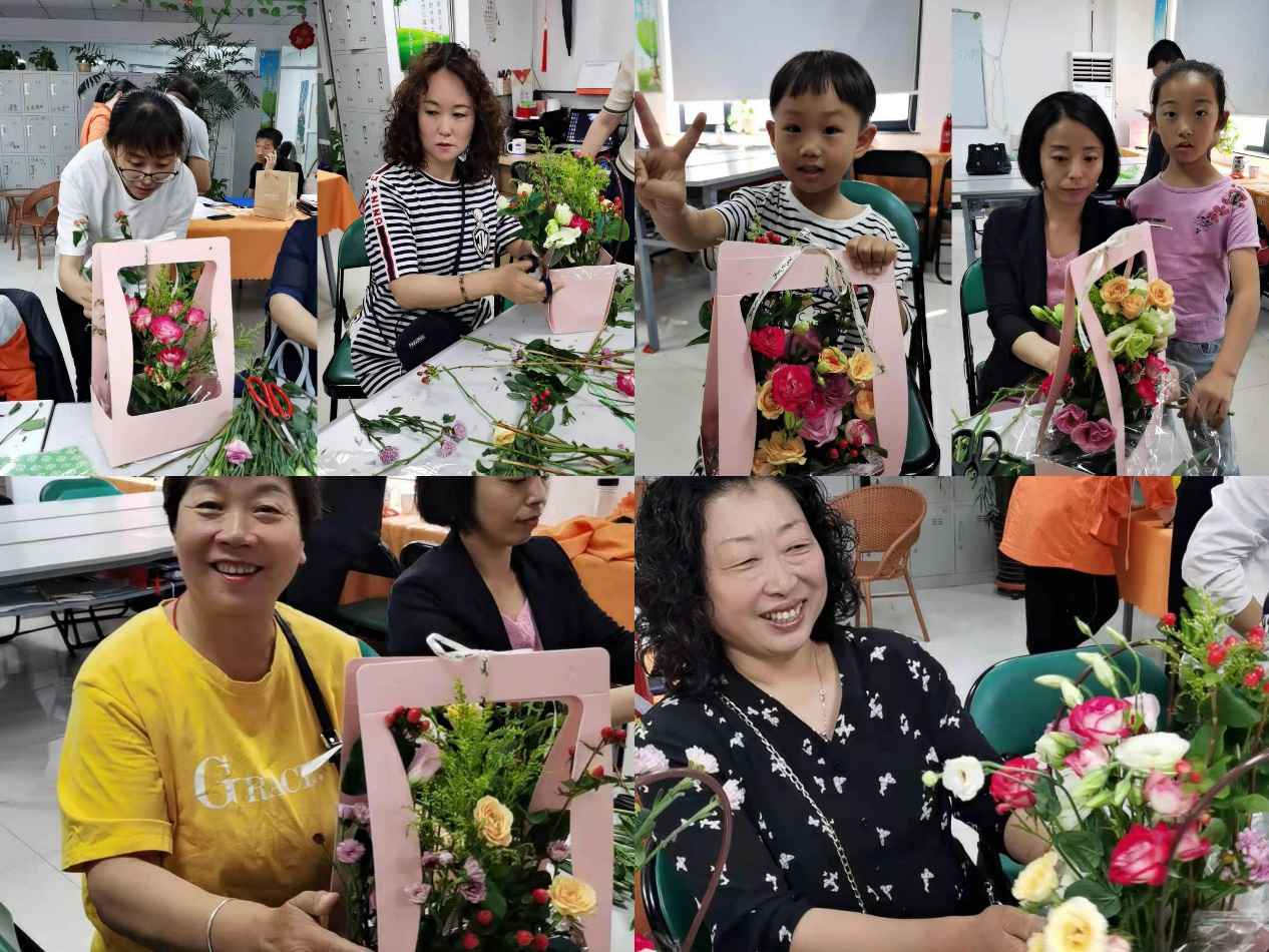 平安人寿张家口中支：举办“与花相伴，绽放芳华”插花活动